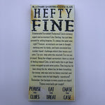 Hefty Fine
