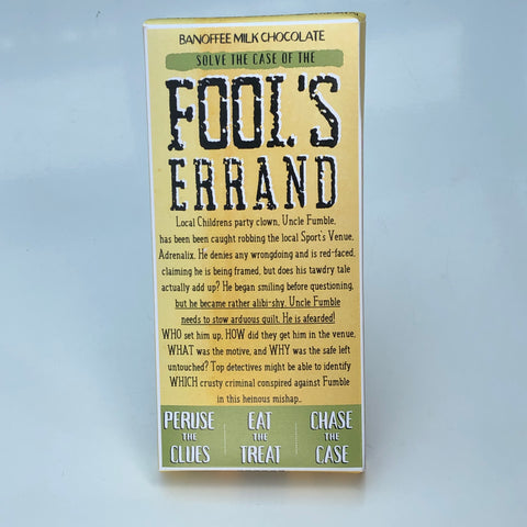 Fool's Errand Banoffee Milk Chocolate